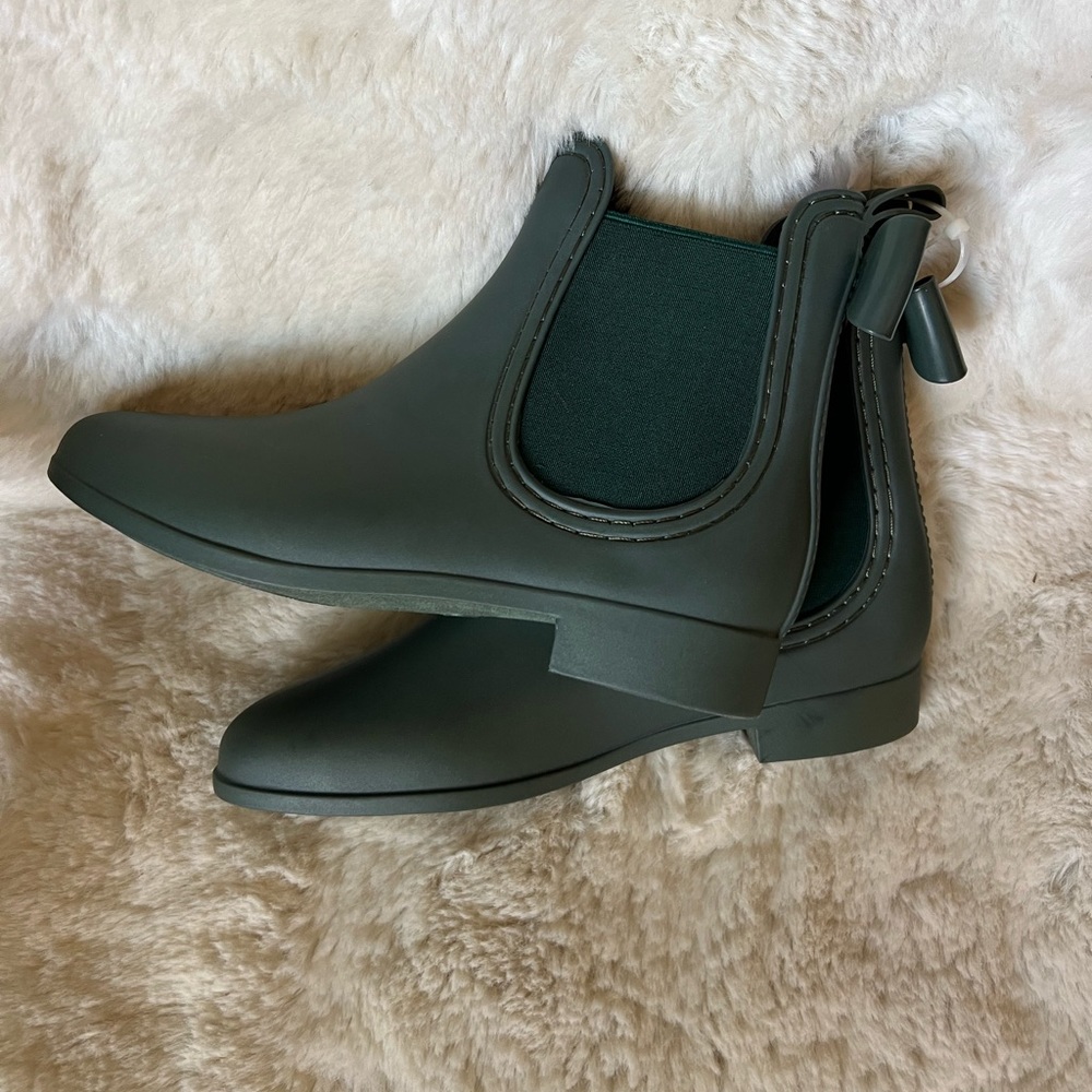 Catherine Malandrino Forest Green Rain Boots